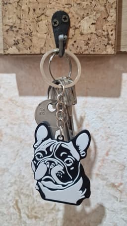 French bulldog 3d model