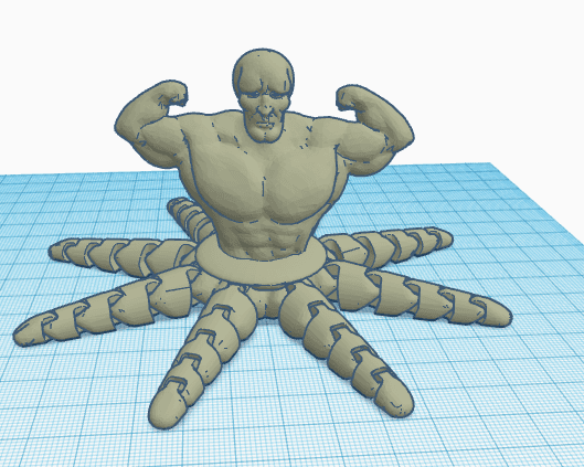 Giga Squidward.stl 3d model