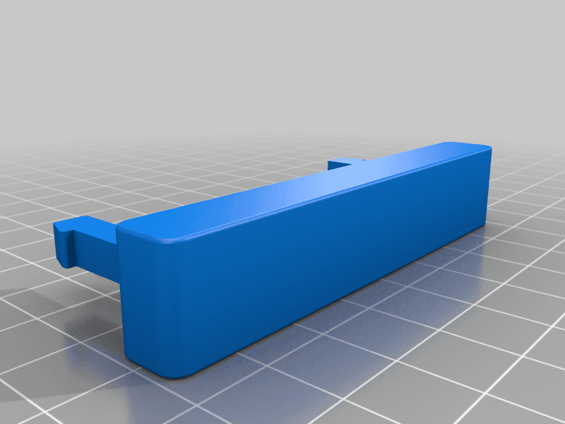 Remix of Pill cutter by MacuBO for ~1 15/16" Utility Razor Blade 3d model