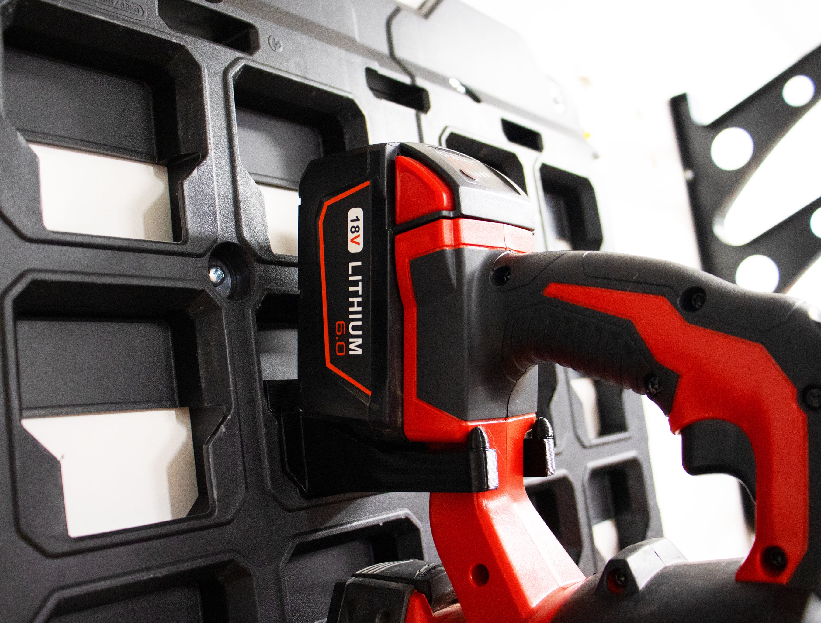 Packout Wall M18 Compact Vacuum Mount 3d model