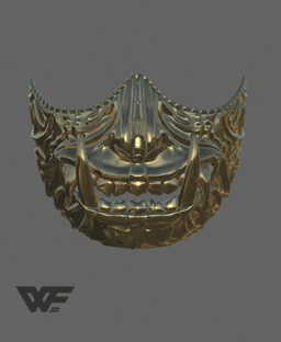 Oni Mask #1 3d model