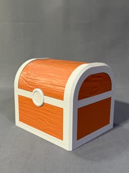 Custom DND Travelers Chest Dice Holder STL (3D Print File) 3d model