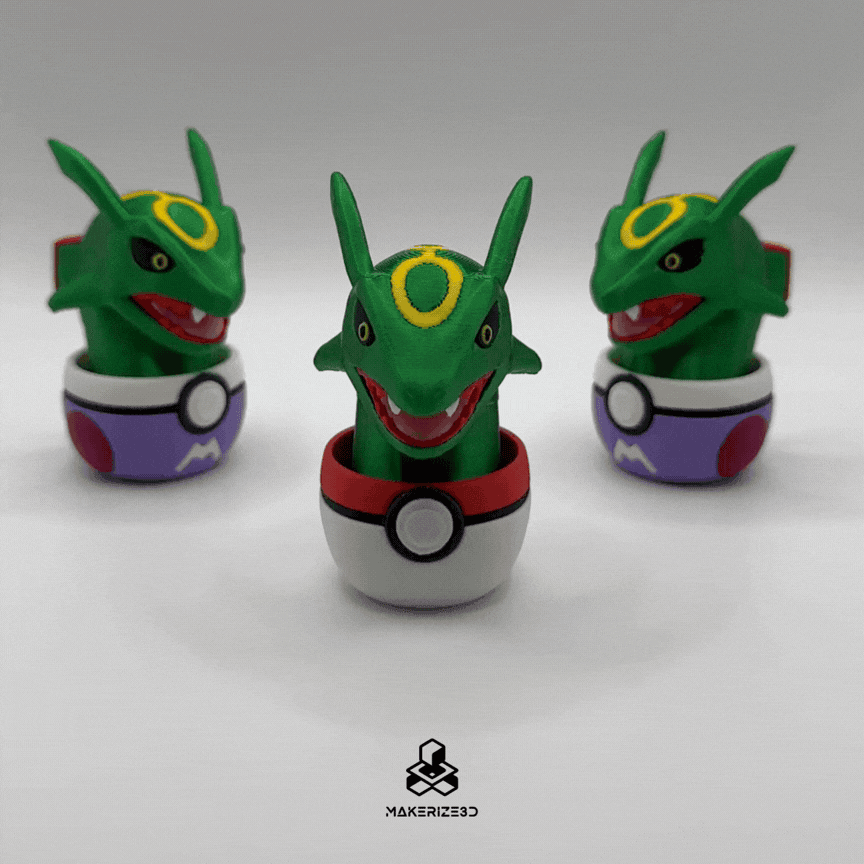 Rayquaza Clicker 3d model