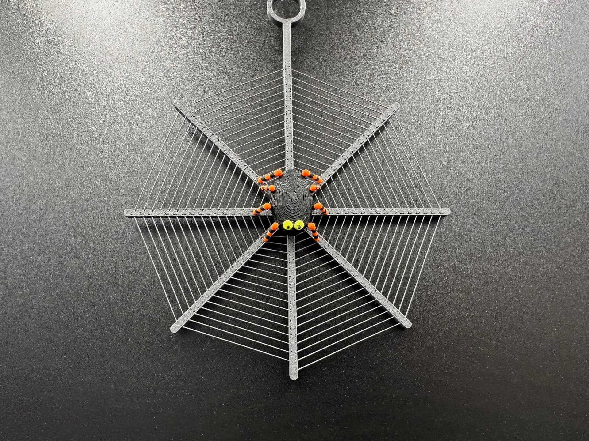 Spider Web Spiral 3d model