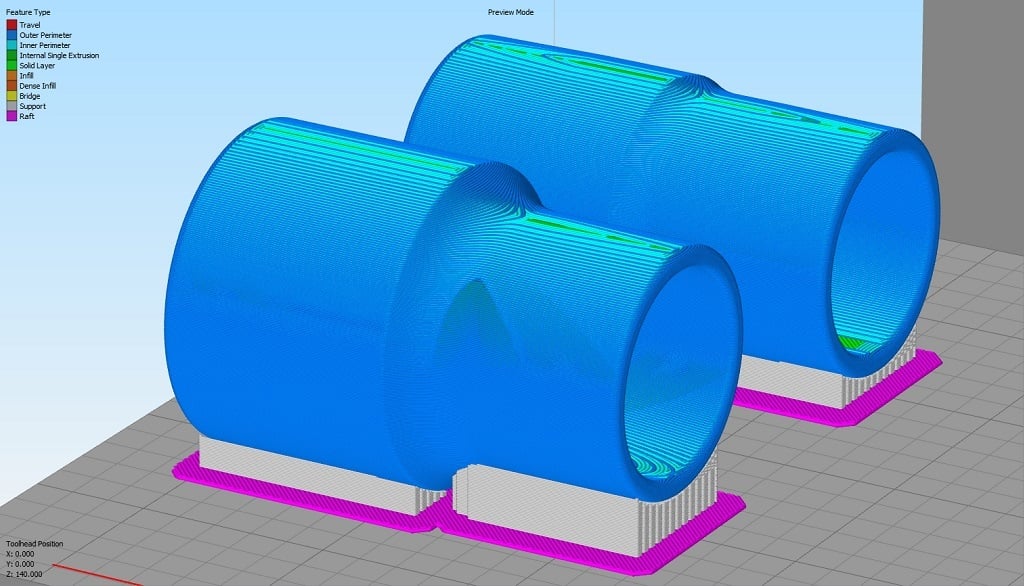 Dyson Hose Lengthening Adapters 3d model