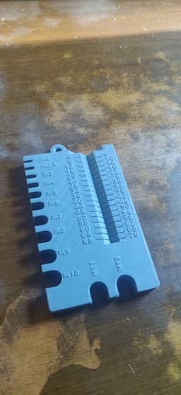 Metric screw measuring device M2-M12(M16-M20-M24) 70mm #throwback 3d model