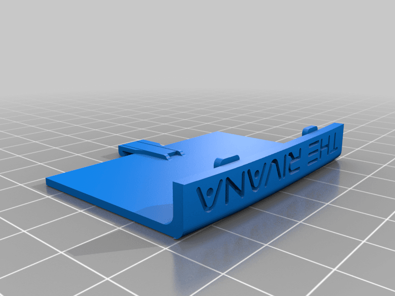Cable tester battery cover 3d model