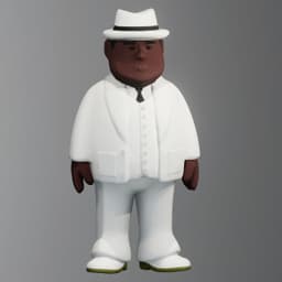 NOTORIUS BIG / BIGGIE VINYL TOY FUNKO GOL 3d model