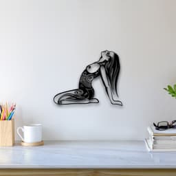 Woman Wall Art 3d model