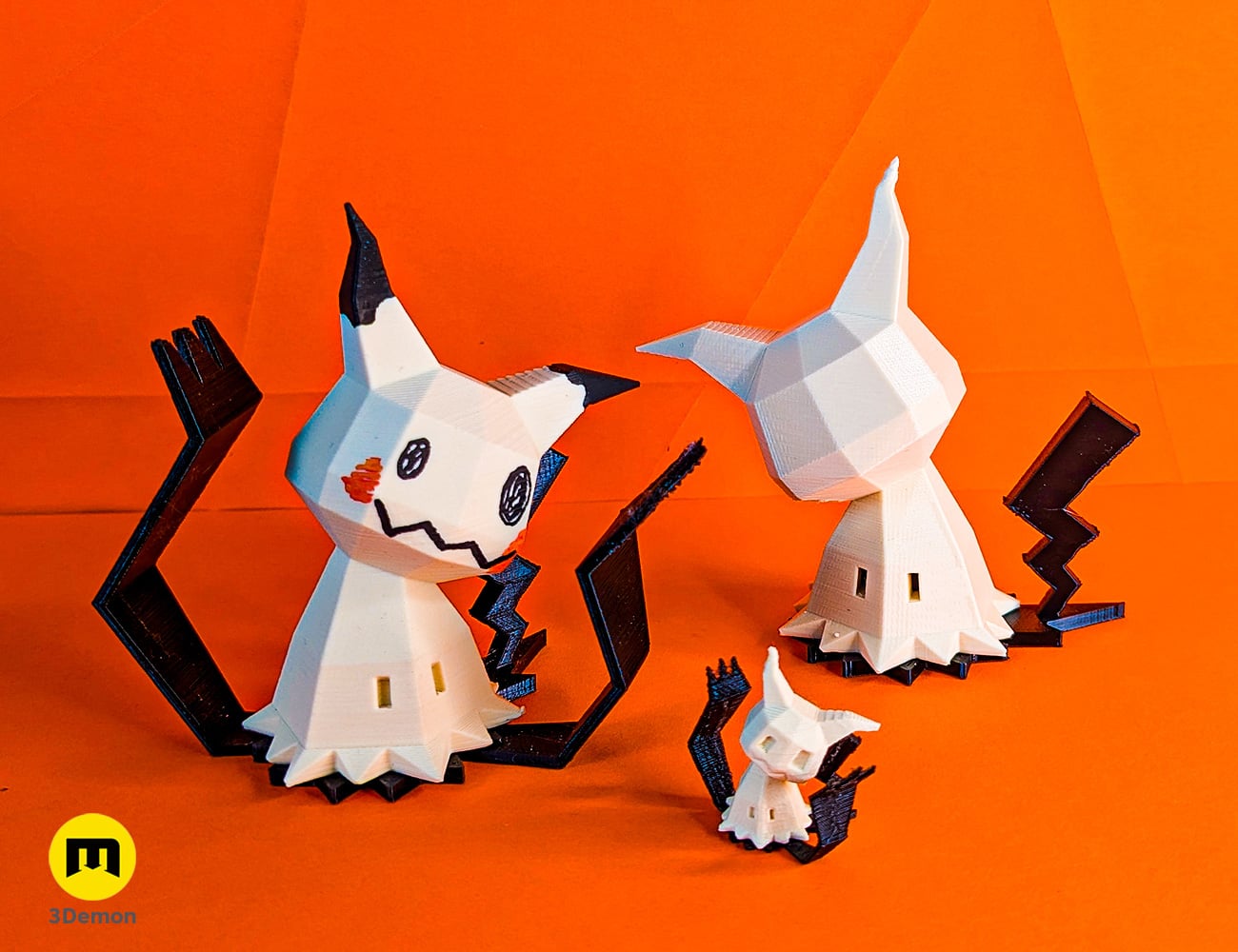 Mimikyu Low Poly Pokemon 3d model