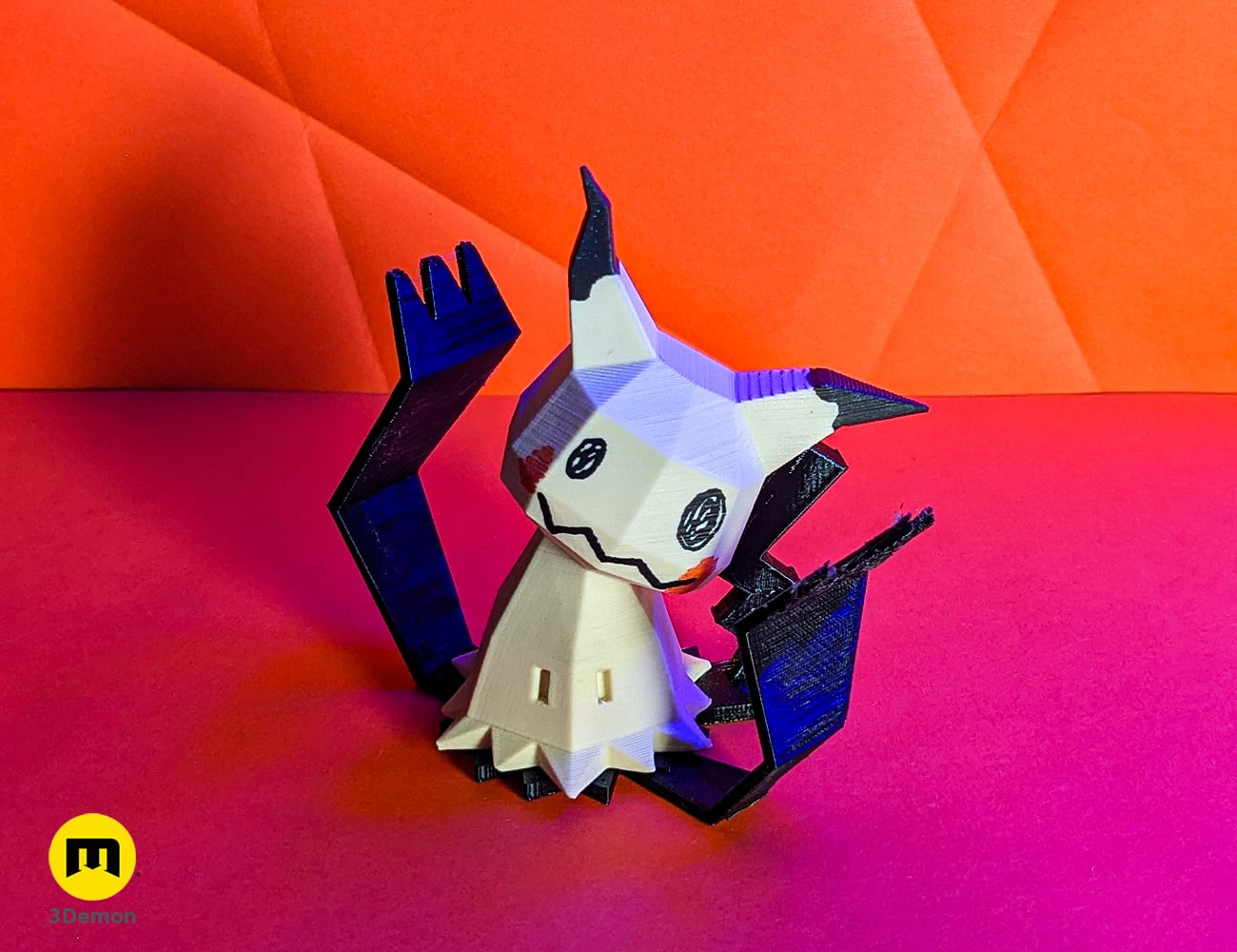 Mimikyu Low Poly Pokemon 3d model