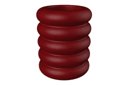 18. 5 Circle V2 Custom Vase Design: Ikebana Home Decoration for Diorama 3d model