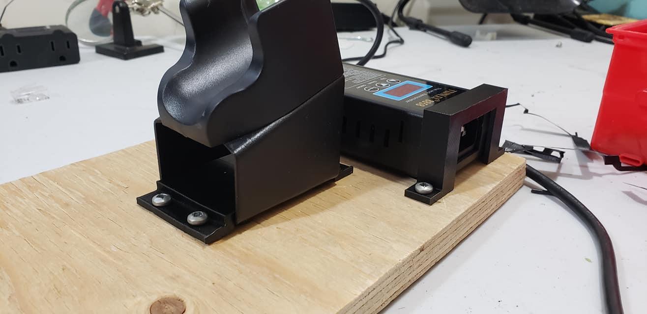 Heat Gun Mounting Kit 3d model