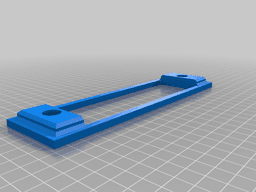 Roller shutter belt frame 3d model