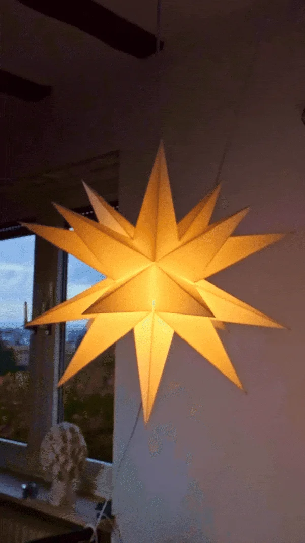 Star of Bethlehem Lamp 3d model