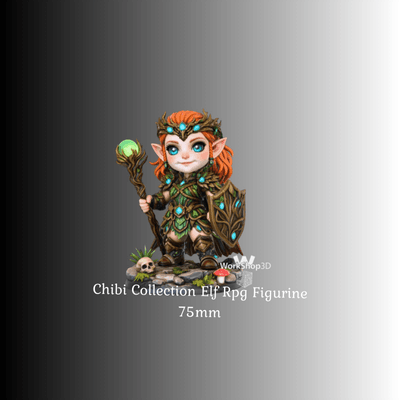 Chibi_Collection Elf_Rpg_Game 3d model
