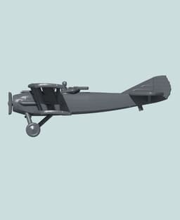 1:144 SPAD 11 3d model