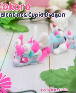 Kokoro Cupid Angel Dragon 3d model
