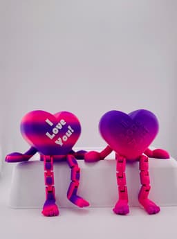 Flexi Leg Heart Buddy 3d model