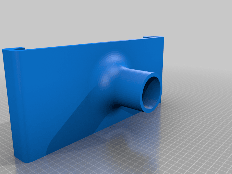 Birdfeeder Platform Pole/Pipe Mount 3d model