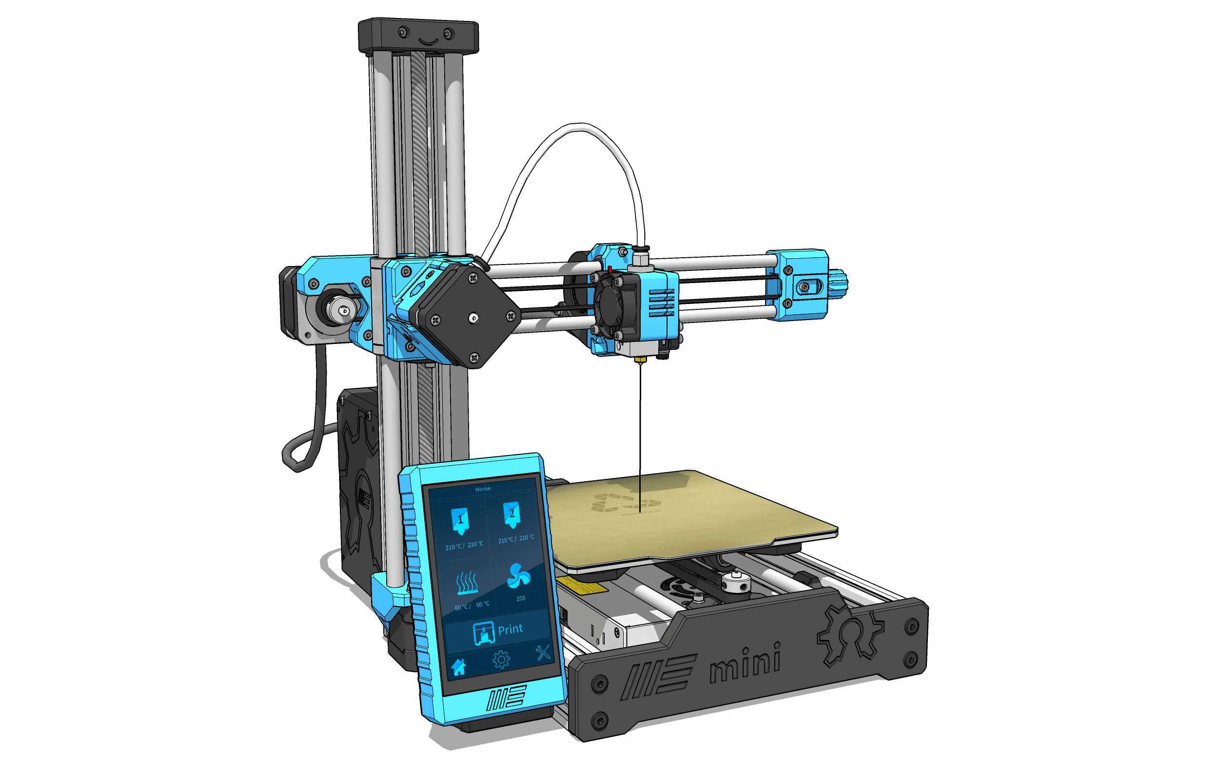 ME-Mini 3d Printer 3d model
