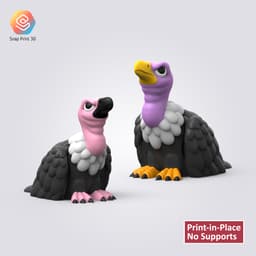 Flexi Vulture 3d model
