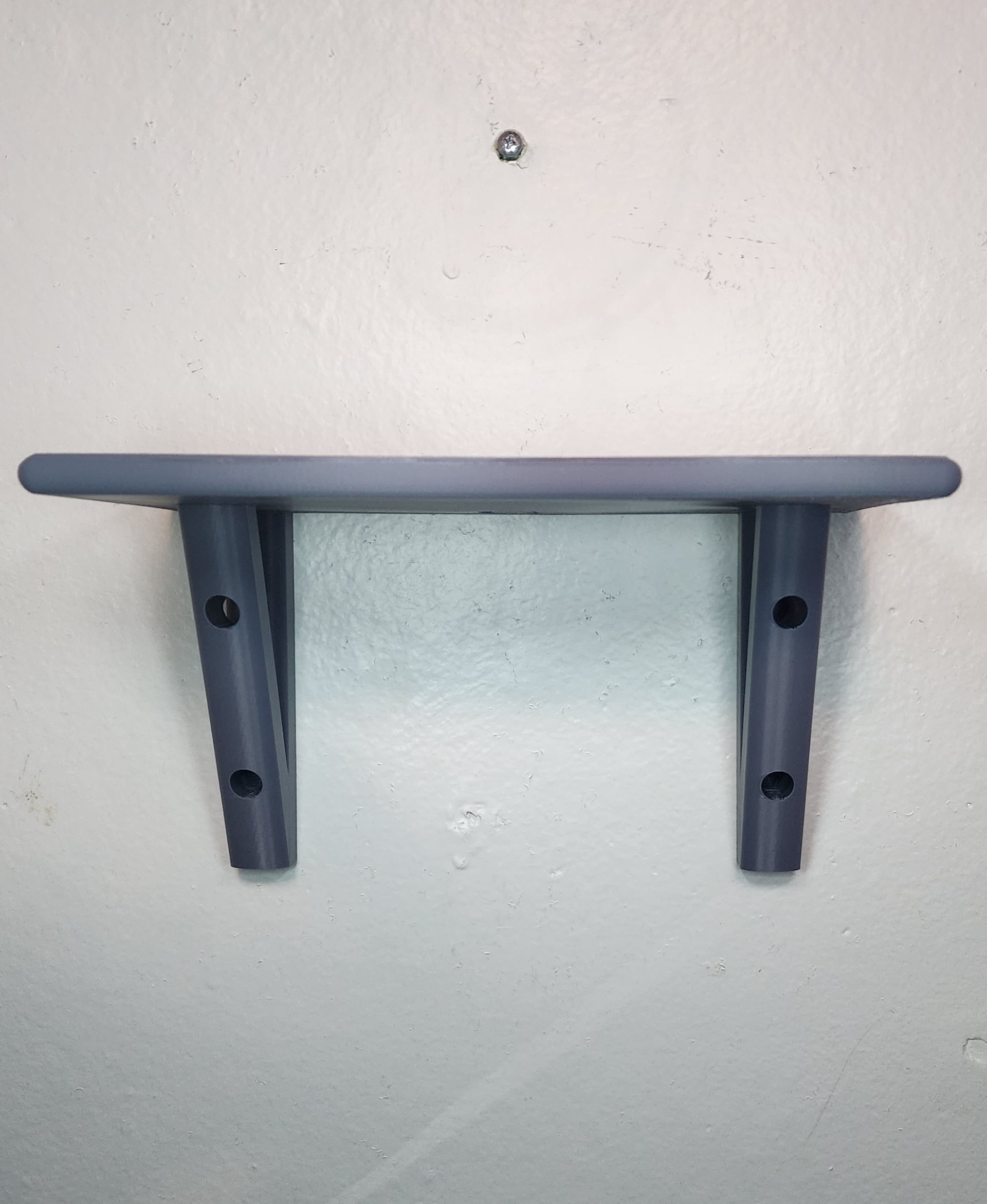 Shelf with Brackets 3d model