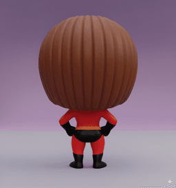 ELASTIGIRL KAWAII – COLLECTIBLE 3D FIGURE 3d model