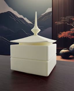 Jewelry Box Tea Box Makeup Organizer Multi-Purpose Container Bins 3d model