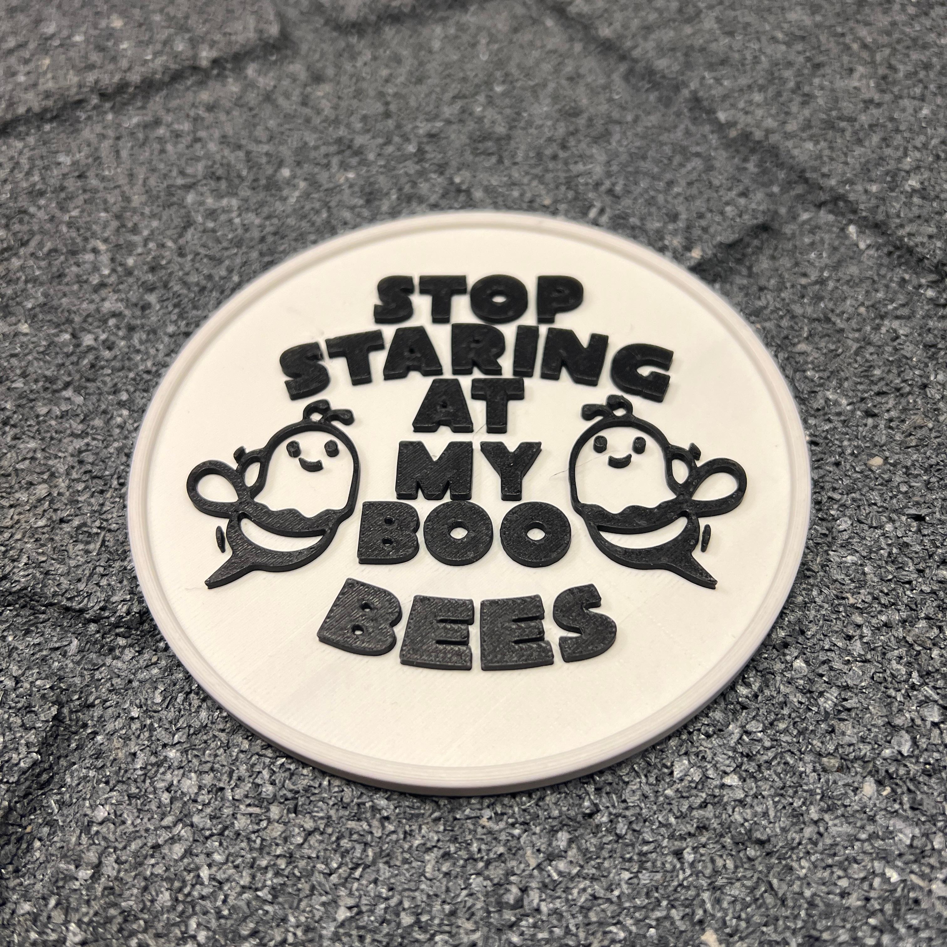 Boo Bees Coaster 3d model