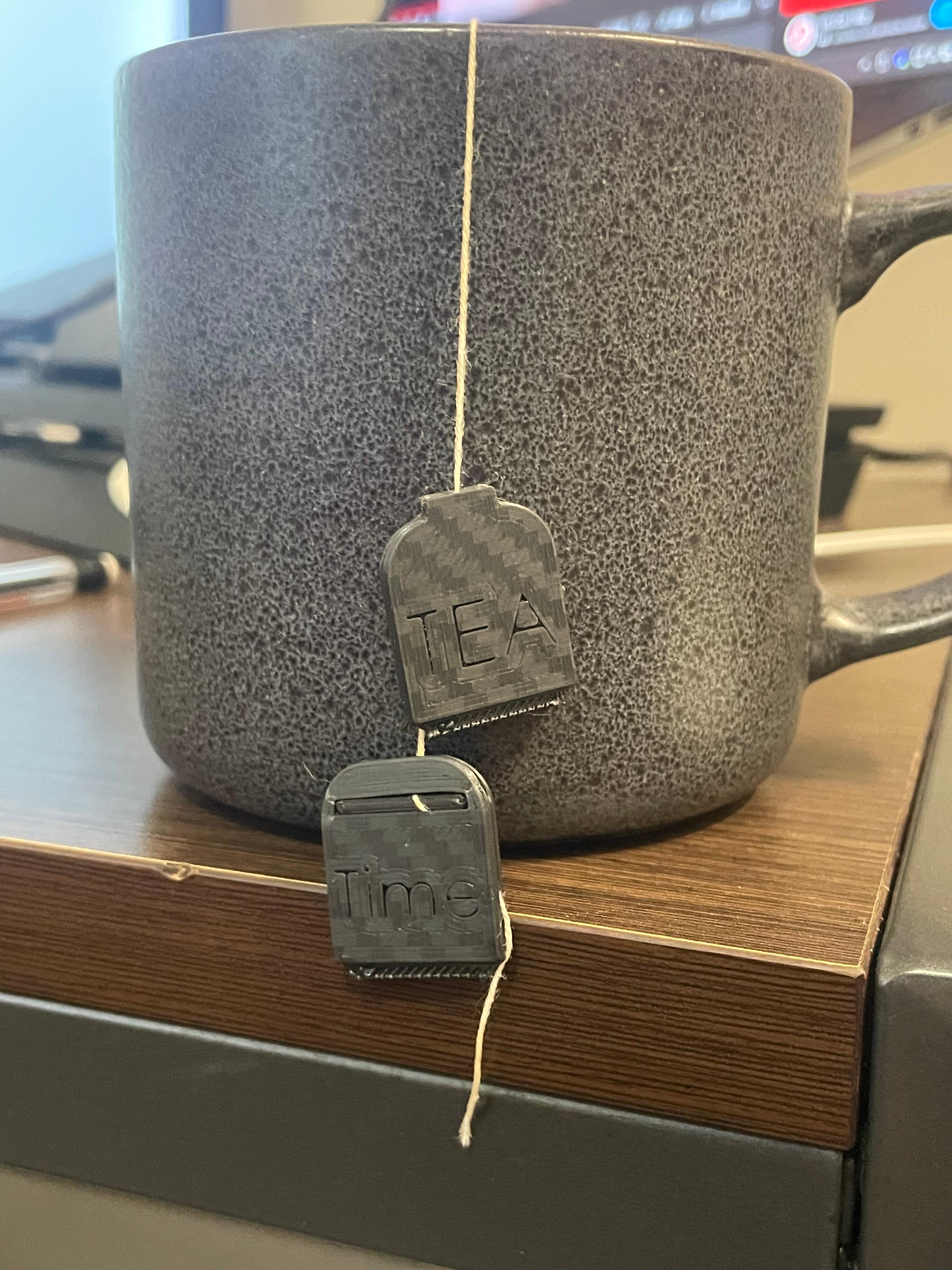 Tea Bag String Clip 3d model