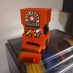 Fallout Sunset Sarsaparilla Cap Press — Mini M&M Candy Dispenser 3d model