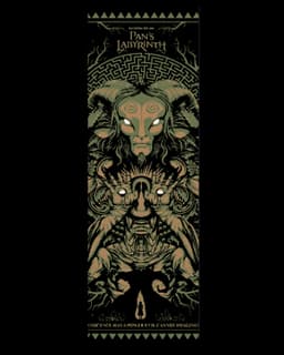 Fanart Bookmark Designs of the Horror Fantasy Pan's Labyrinth 3d model
