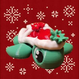 Mr. and Mrs. Claus Turtles 3d model