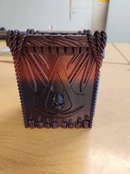 Assassin's Creed Deck Box (holds 100 sleeved cards) 3d model