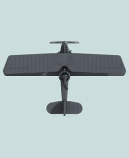 1:144 Halberstadt CL.IV (short) 3d model