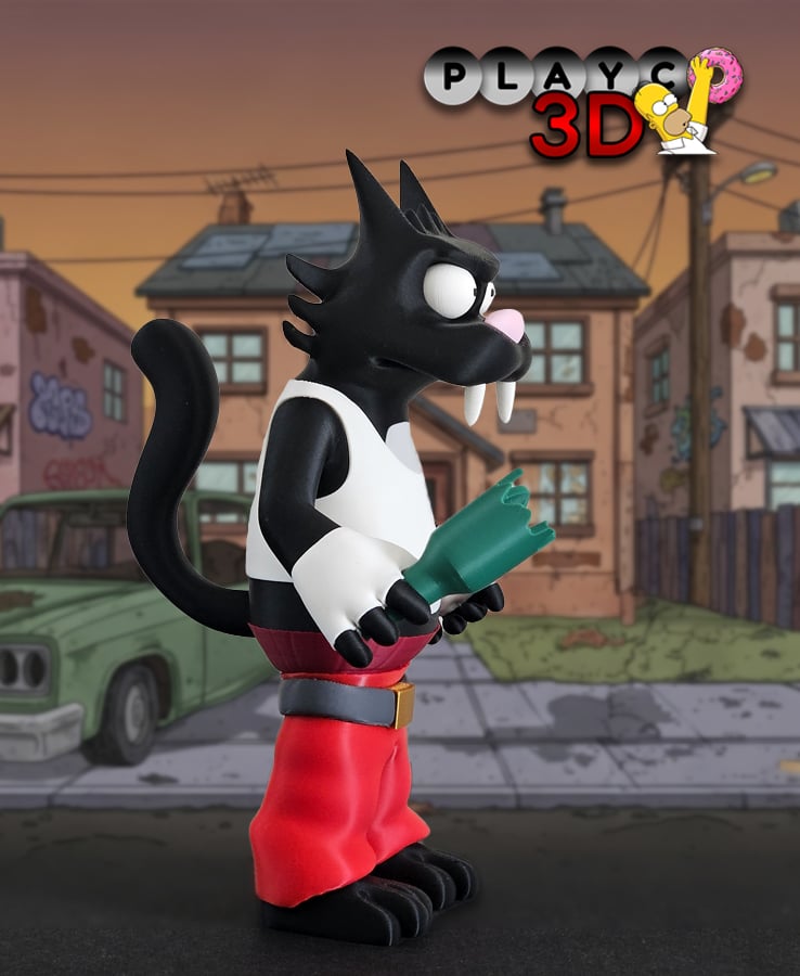 Gangster Scratchy 3d model