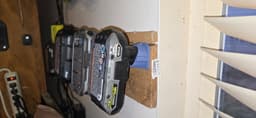 Ryobi 18v Battery Wall mount 3d model