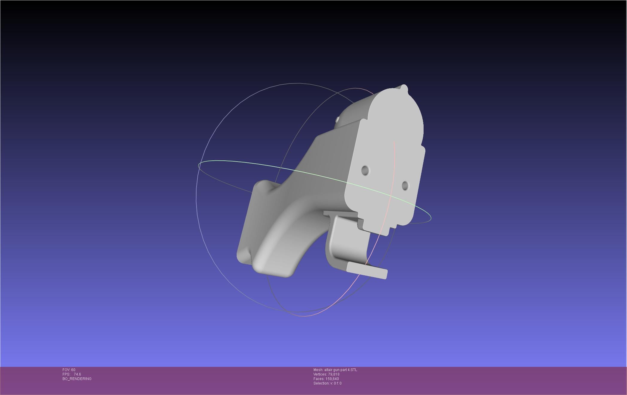 Re-Creators Altair Gun 3d model