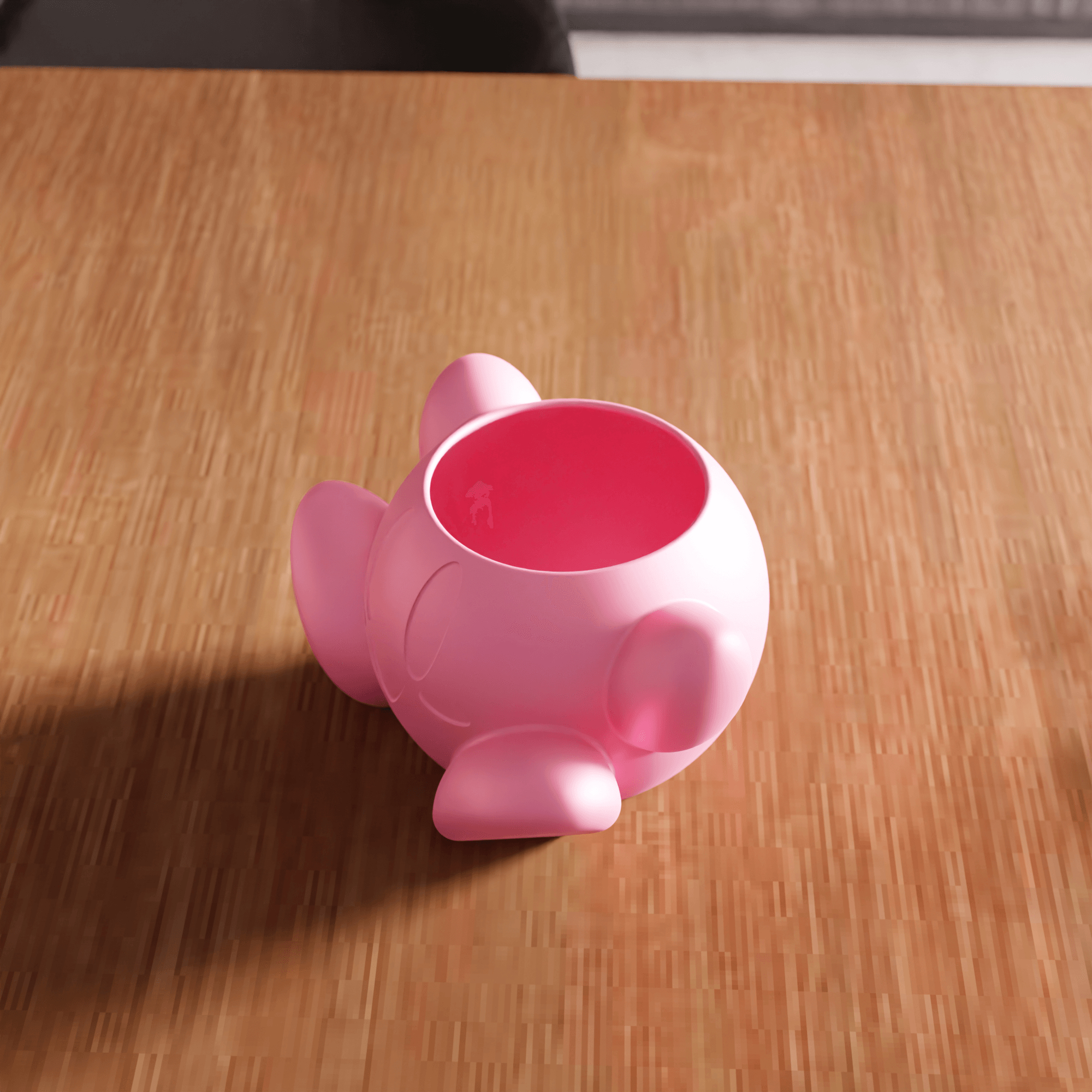 Kirby Character Planter 3d model