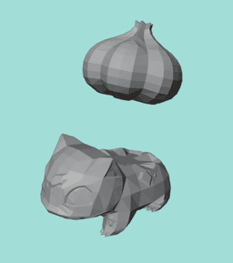 Pokemon Bulbasaur Lowpoly 3d model