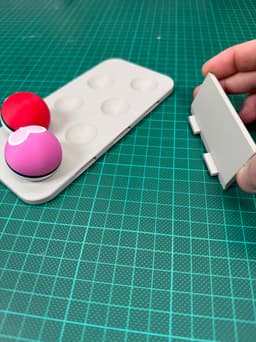 Gacha Machine Pokeball Display Trays 3d model