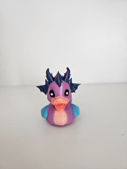 Crystal Dragon Duck 3d model