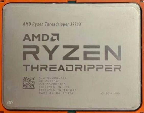 amd_ryzen_threadripper.glb - AMD Ryzen Threadripper 3990X - 3d model