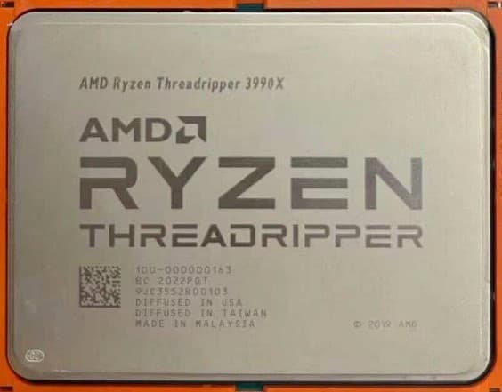 amd_ryzen_threadripper.glb - AMD Ryzen Threadripper 3990X - 3d model