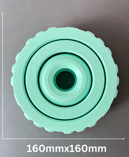 Giga GyroHex Spinner.stl 3d model