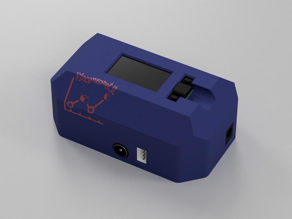 Control unit for a thermo-ventilation system with a TTGO 3d model