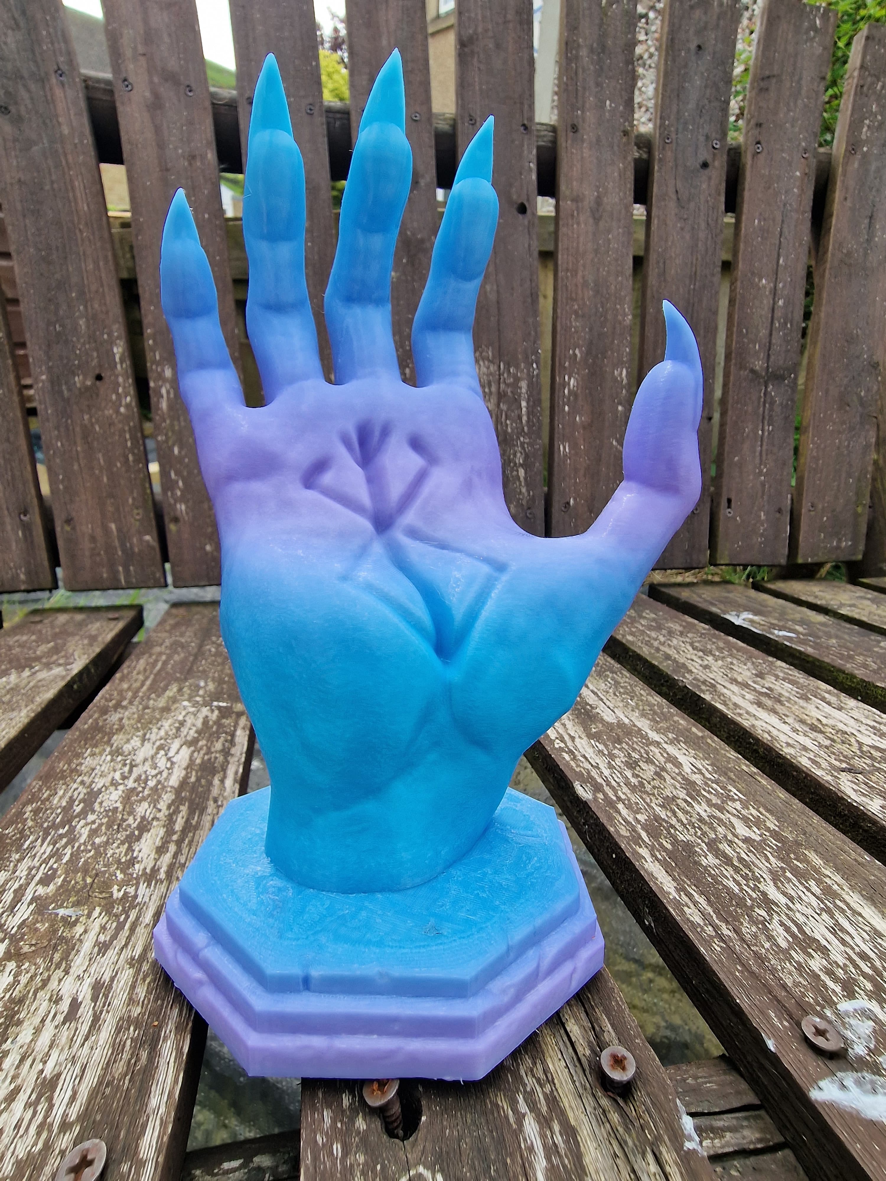 Hell Hand Controller Stand 3d model