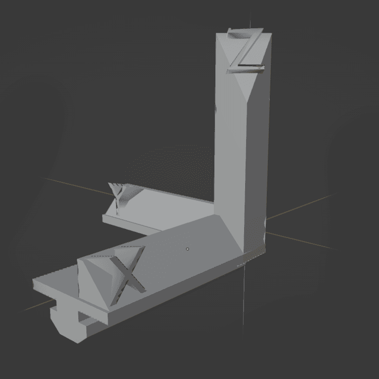 Axis Reference - Ender 3 Pro 3d model