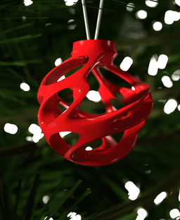 Christmas Ornament Twinkle Twists 003 3d model